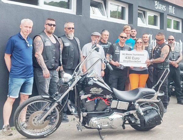MC Blazes Thunderland spenden für EineStundeZeit